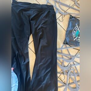 Adidas flare black leggings